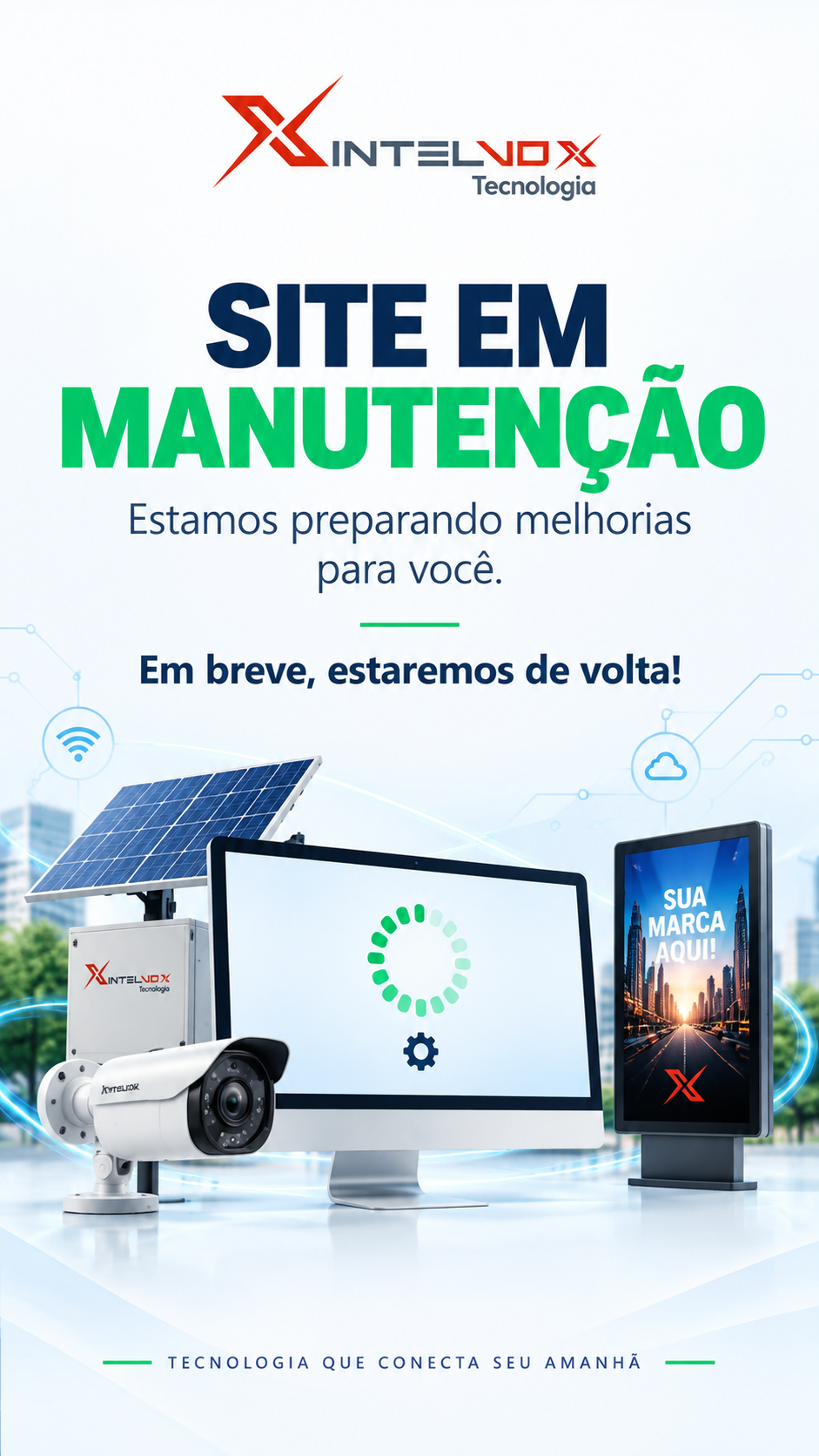 ESTAMOS EM MANUTENÇÃO